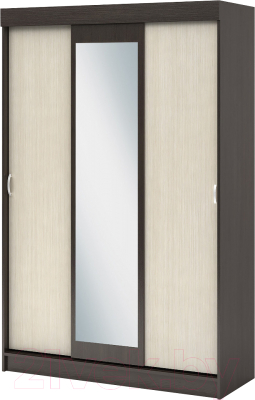 Шкаф-купе Стендмебель Басса ШКК-551 (дуб белфорт/венге) - фото