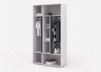 Шкаф Стендмебель Валенсия ШК-012 (ясень анкор)