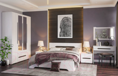 Шкаф Стендмебель Валенсия ШК-014 (ясень анкор)