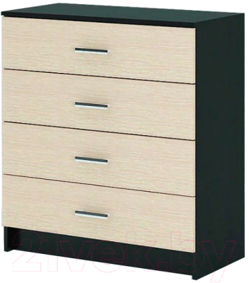 Комод Стендмебель Гармония КМ-601 (дуб белфорт/венге) - фото