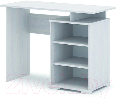 Туалетный столик Стендмебель Сальма СТМ-021 (белый глянец/ясень анкор)