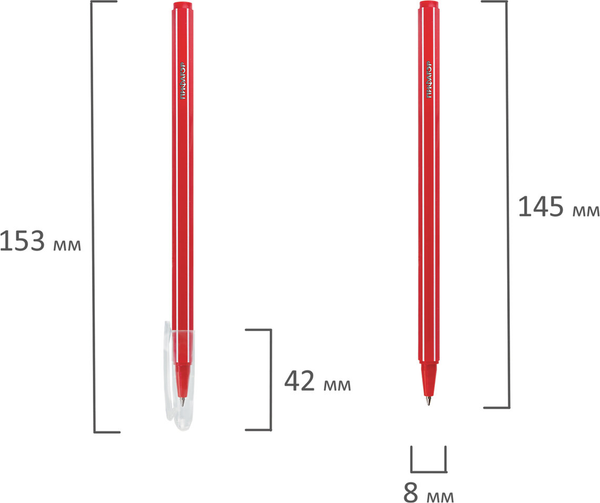 Набор шариковых ручек Пифагор Веселые зверята / 143338