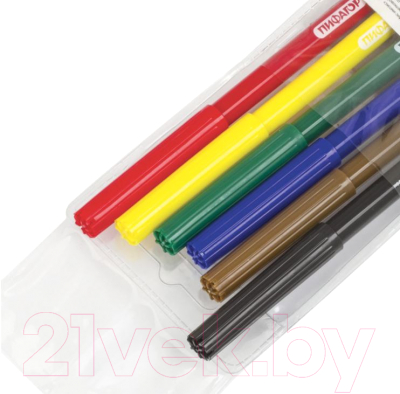 Фломастеры Пифагор Веселая такса / 151396