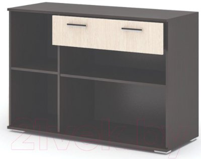 Тумба Стендмебель №4 (дуб белфорт/венге)