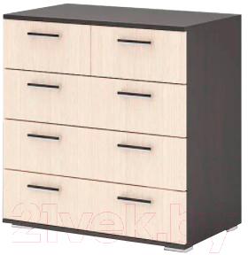 Комод Стендмебель №5 (дуб белфорт/венге) - фото