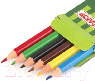 Набор цветных карандашей Пифагор Жираф /181249