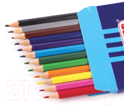 Набор цветных карандашей Пифагор Жираф / 181250