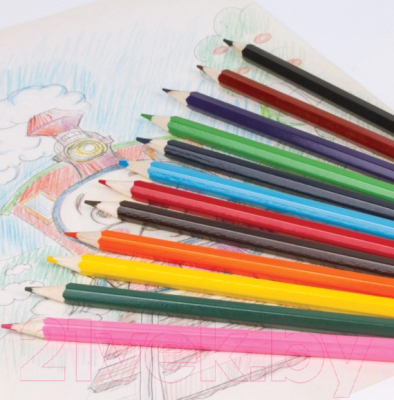 Набор цветных карандашей Пифагор Эники-Беники / 181345