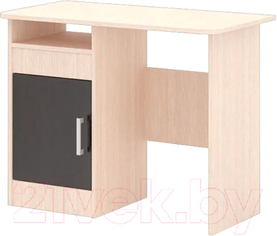 Письменный стол Стендмебель №4 (дуб белфорт/венге) - фото