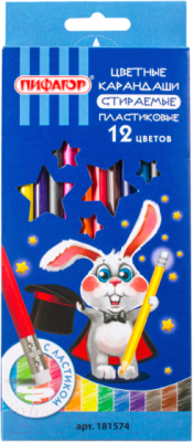 Набор цветных карандашей Пифагор Магия/ 181574 - фото