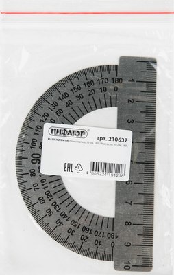 Транспортир Пифагор 210637
