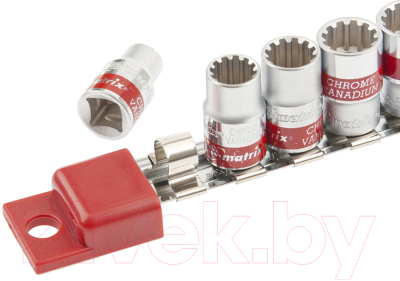 Набор головок слесарных Matrix 13593