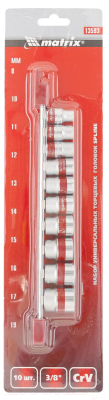 Набор головок слесарных Matrix 13593
