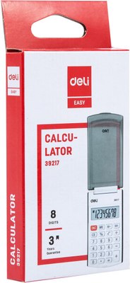 Калькулятор Deli E39217 