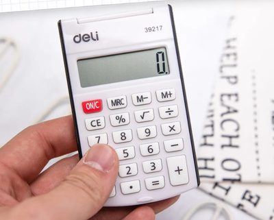 Калькулятор Deli E39217 