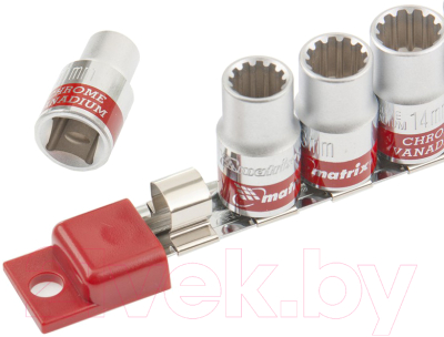 Набор головок слесарных Matrix 13597