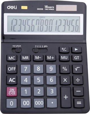 Калькулятор Deli E39259 - фото