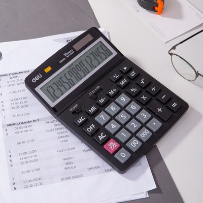 Калькулятор Deli E39259