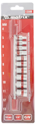 Набор головок слесарных Matrix 13599