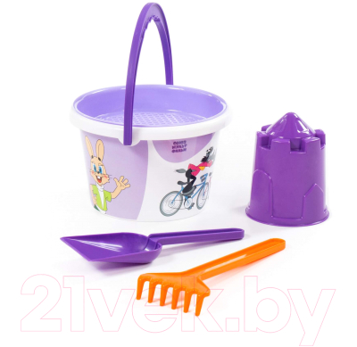 Набор игрушек для песочницы Полесье Ну, погоди! №4 / 83241