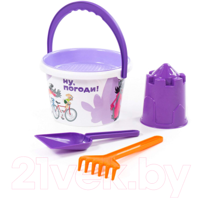 Набор игрушек для песочницы Полесье Ну, погоди! №4 / 83241