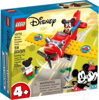 Конструктор Lego Disney Винтовой самолет Микки 10772 - фото