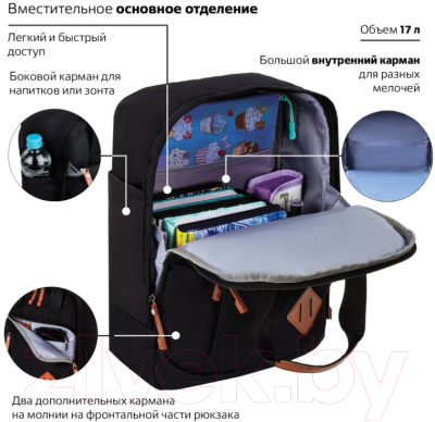 Рюкзак Brauberg Молодежный / 270089