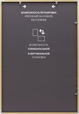 Зеркало Алмаз-Люкс М-260