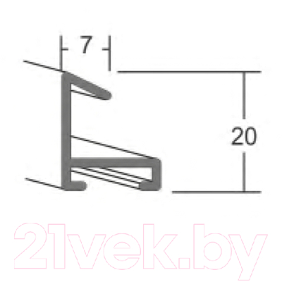 Зеркало Алмаз-Люкс М-200