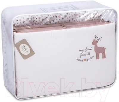 Комплект постельный для малышей Perina Little Forest / ЛФ7-01.2