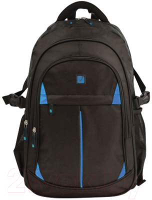 Рюкзак Brauberg 224734 (черный/синий) - фото