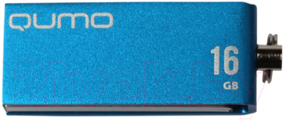 USB flash накопитель Qumo 16GB Fold Blue / QM16GUD-FLD-Blue - фото
