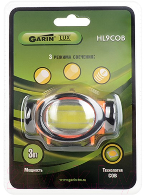 Фонарь Garin Lux HL9COB / 17341
