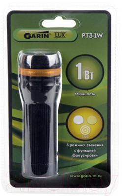 Фонарь Garin Lux PT3-1W / 17685