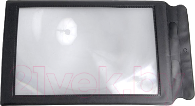 Лупа Френеля Veber 3x 300x190 мм в виниловой рамке / 11258 - фото