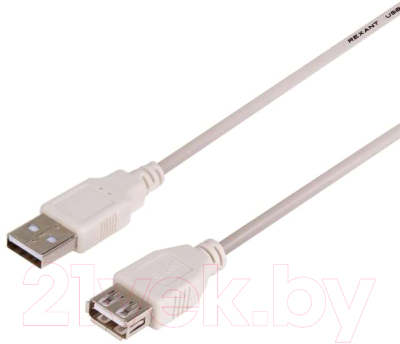 Удлинитель кабеля Rexant USB-А USB-A / 18-1114 - фото
