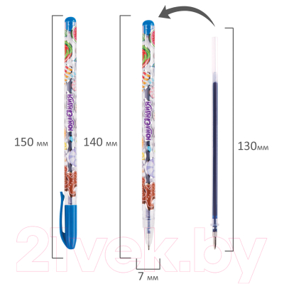 Набор гелевых ручек Юнландия 142799