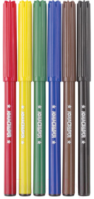 Фломастеры Юнландия Уроки рисования / 151414