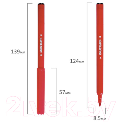 Фломастеры Юнландия Уроки рисования / 151414