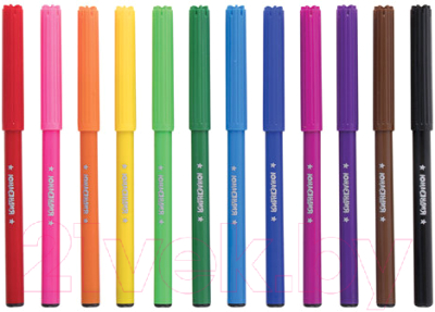 Фломастеры Юнландия Уроки рисования / 151416