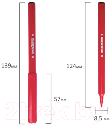 Фломастеры Юнландия Уроки рисования / 151416