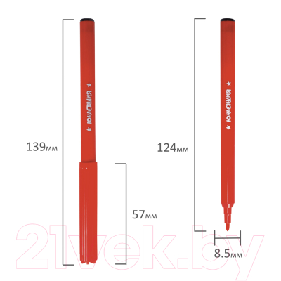 Фломастеры Юнландия Уроки рисования / 151417