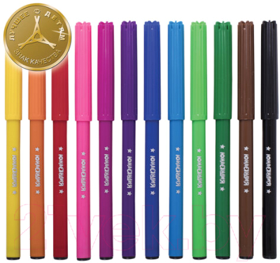 Фломастеры Юнландия Экзотика / 151421