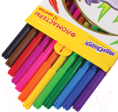 Фломастеры Юнландия Экзотика / 151421