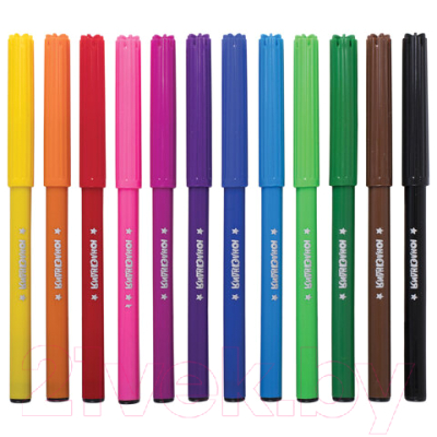 Фломастеры Юнландия Забавные картинки / 151678