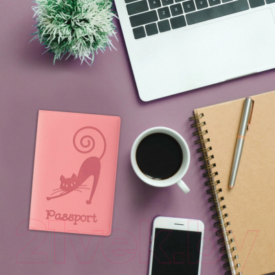 Обложка на паспорт Staff Кошка / 237615