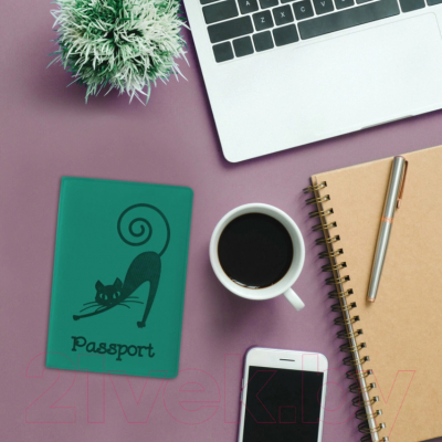 Обложка на паспорт Staff Кошка / 237616