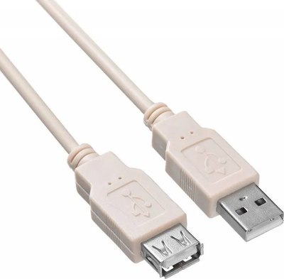 Кабель Buro USB2.0-AM-AF-1.8M-MG