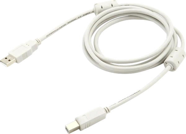 Кабель Buro USB2.0-AM/BM-1.8M-MG - фото