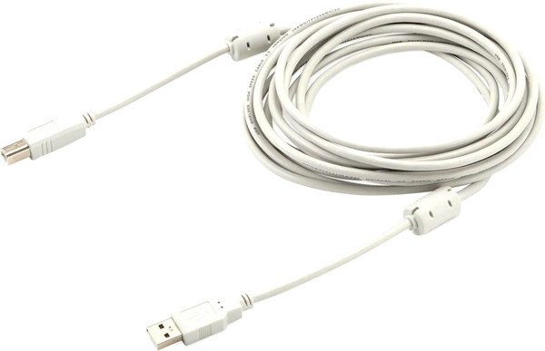 Кабель Buro USB2.0-AM/BM-5M-MG - фото
